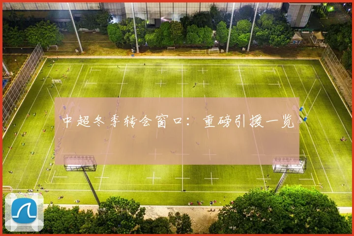 中超冬季转会窗口：重磅引援一览